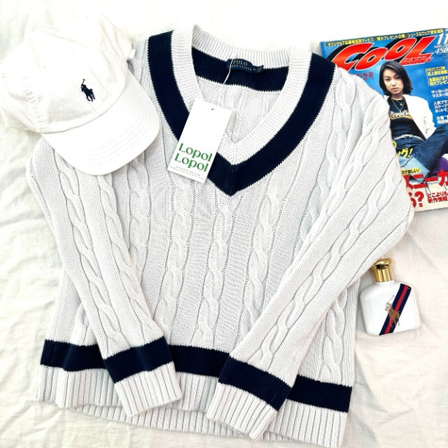 Polo ralph lauren  Cable-knit cricket jumper