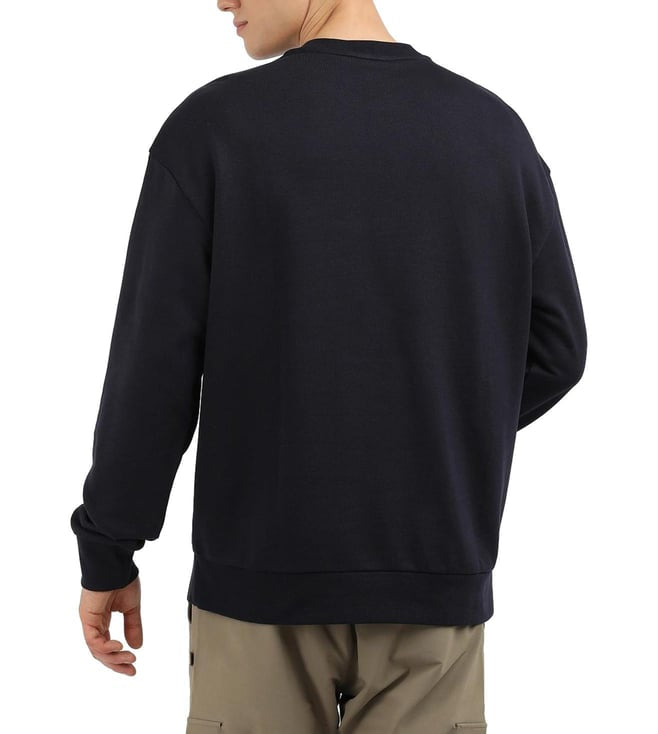 CLEVIN KLEIN  Men's Relaxed Fit French Terry Logo Sweatshirt