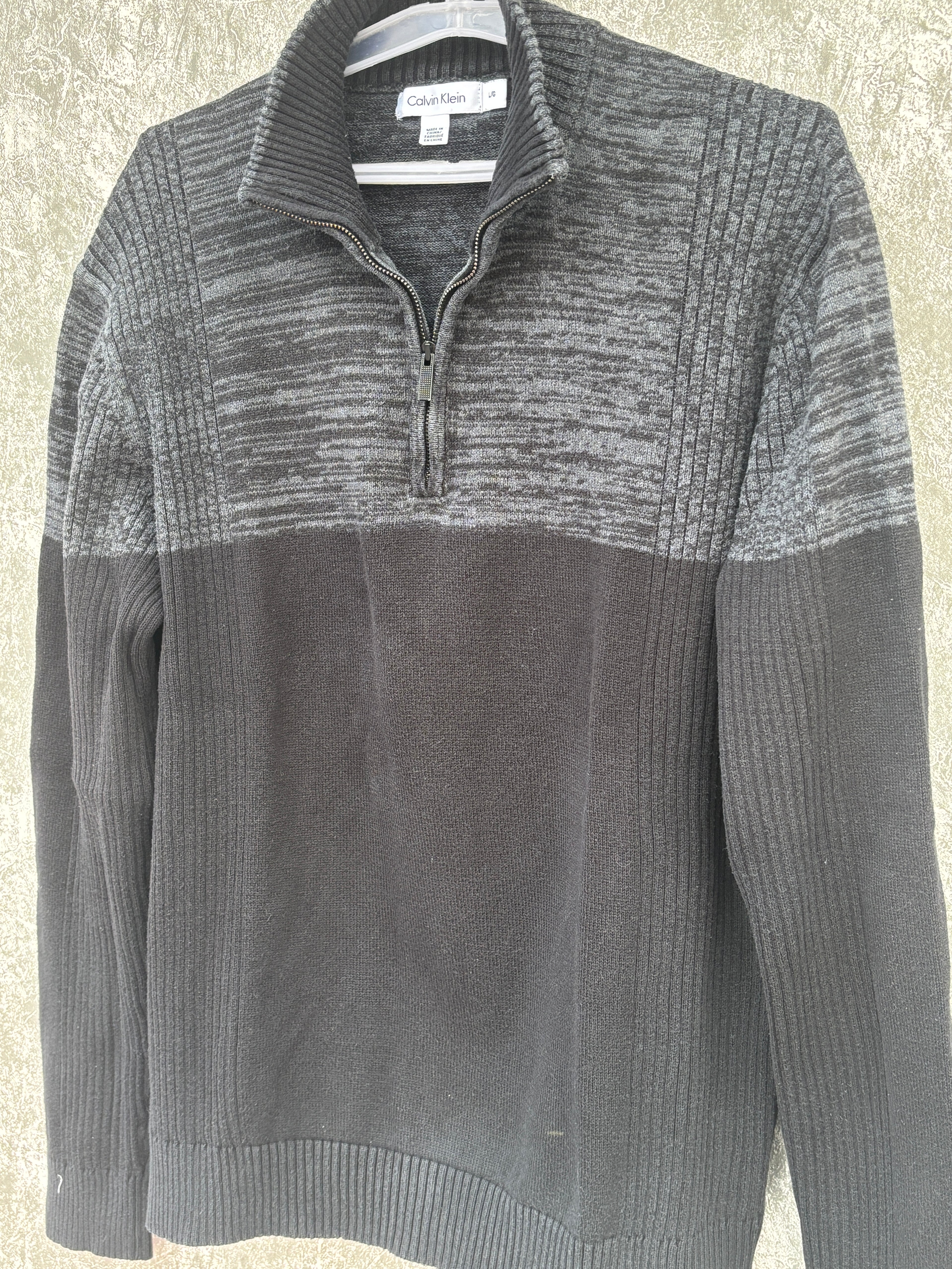 CLEVIN KLEIN zip up sweater product