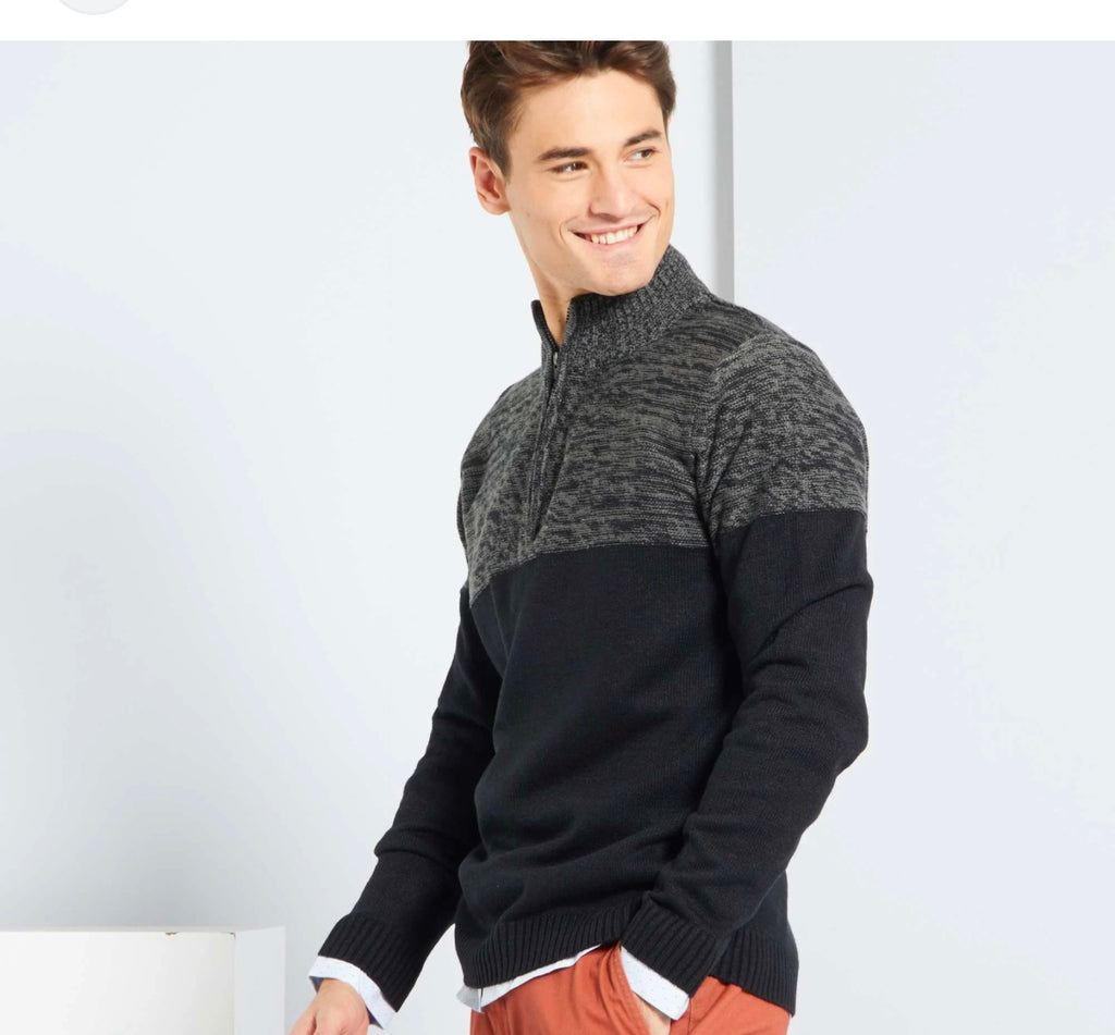 CLEVIN KLEIN zip up sweater product